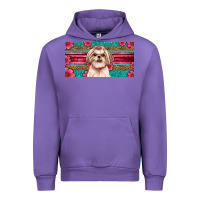 Tulip shih tzu license plate Urban Hoodie - Artiststas