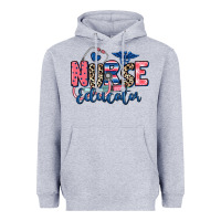 Heather Grey nurse educator Heavyweight Hoodie - RanaPortraitStore