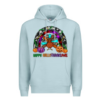 Blue Mist happy hallothanksmas Premium Hoodie - JahusDesignShop