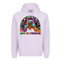 Lilac happy hallothanksmas Premium Hoodie - JahusDesignShop