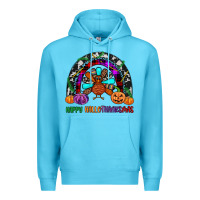 Ocean Blue happy hallothanksmas Premium Hoodie - JahusDesignShop