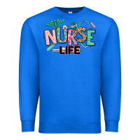 True Royal nurse life Premium Sweatshirt - texasbilliewilder