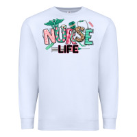 White nurse life Premium Sweatshirt - texasbilliewilder