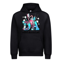 Black da dental assistant Urban Hoodie - AdoDesignShop