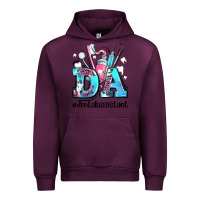 Mauve Wine da dental assistant Urban Hoodie - AdoDesignShop