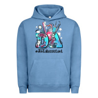 Pigment Pebble Blue da dental assistant Urban Hoodie - AdoDesignShop