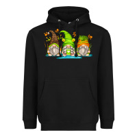 Black frog gnomes Heavyweight Hoodie - Zillion Design Studio