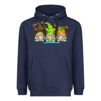 Navy frog gnomes Heavyweight Hoodie - Zillion Design Studio