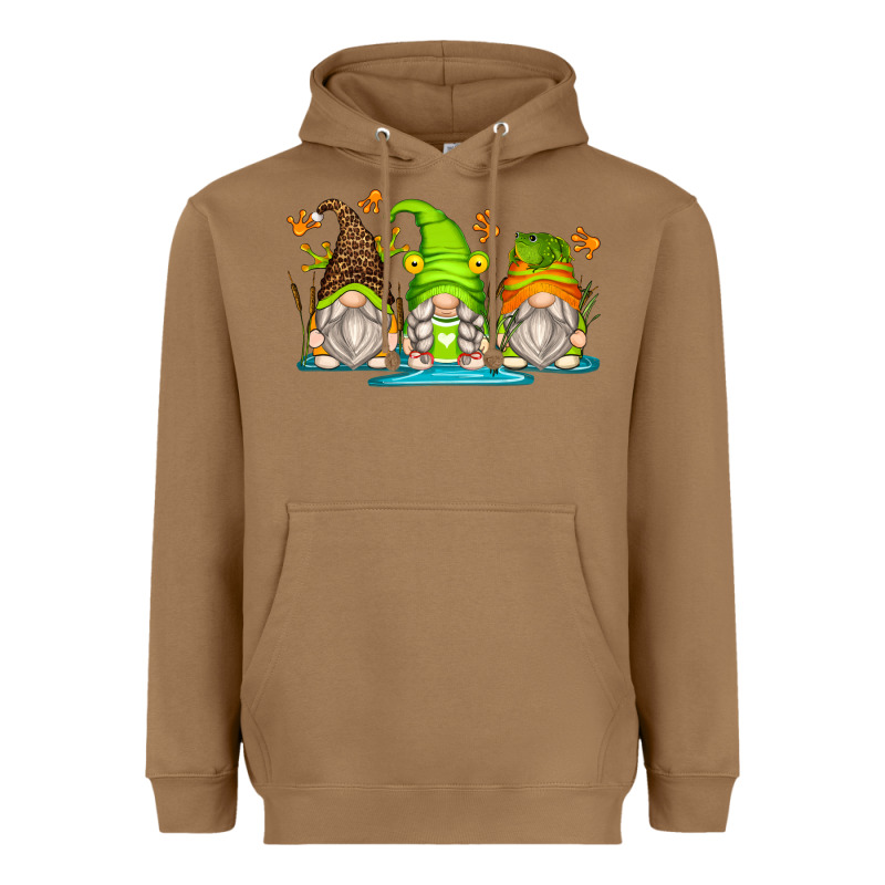 Frog Gnomes Heavyweight Hoodie by Zillion Design Studio | Teevron