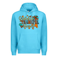 Ocean Blue grateful thankful blessed Premium Hoodie - JahusDesignShop