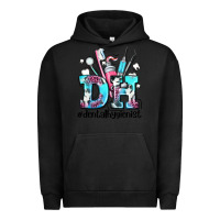Pigment Black d h dental hygienist Urban Hoodie - AdoDesignShop