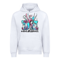 White d h dental hygienist Urban Hoodie - AdoDesignShop
