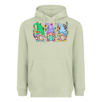 Matcha floral gnomes Heavyweight Hoodie - Zillion Design Studio