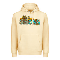 Pina Colada she is strong with cross Premium Hoodie - AdoDesignShop