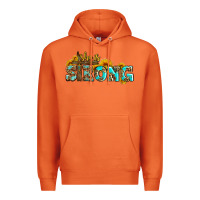 Carrot she is strong with cross Premium Hoodie - AdoDesignShop