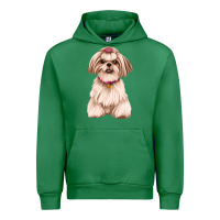Emerald shih tzu Urban Hoodie - Artiststas