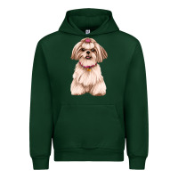 Foreset Green shih tzu Urban Hoodie - Artiststas