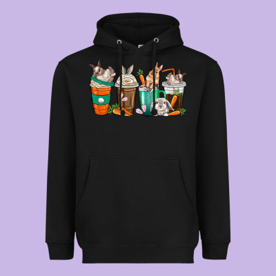 Heavyweight Hoodie rabbit coffee cups