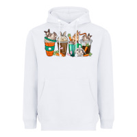 White rabbit coffee cups Heavyweight Hoodie - texasbilliewilder