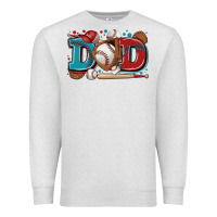 Oatmeal Heather dad baseball Premium Sweatshirt - Zillion Design Studio