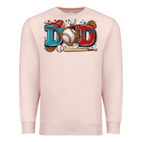 Pale Pink dad baseball Premium Sweatshirt - Zillion Design Studio