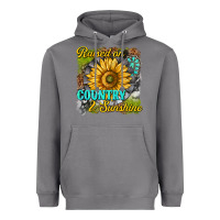 Storm raised on country and sunshine Heavyweight Hoodie - texasbilliewilder