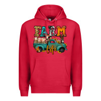 Cardinal farm life farm animals truck Premium Hoodie - Jasminsmagicworld