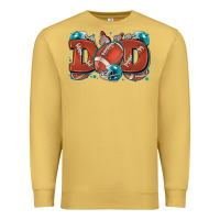 Antique Gold dad American football Premium Sweatshirt - Zillion Design Studio