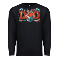 Black dad American football Premium Sweatshirt - Zillion Design Studio