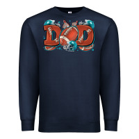 Navy dad American football Premium Sweatshirt - Zillion Design Studio