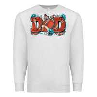 Oatmeal Heather dad American football Premium Sweatshirt - Zillion Design Studio