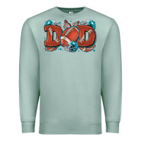 Seafoam dad American football Premium Sweatshirt - Zillion Design Studio