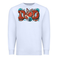 White dad American football Premium Sweatshirt - Zillion Design Studio
