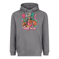 Storm pink merry christmas black girl sneakers Heavyweight Hoodie - RanaPortraitStore