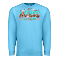 Ocean Blue nurse in progress tbw Premium Sweatshirt - texasbilliewilder