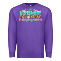 Purple nurse in progress tbw Premium Sweatshirt - texasbilliewilder