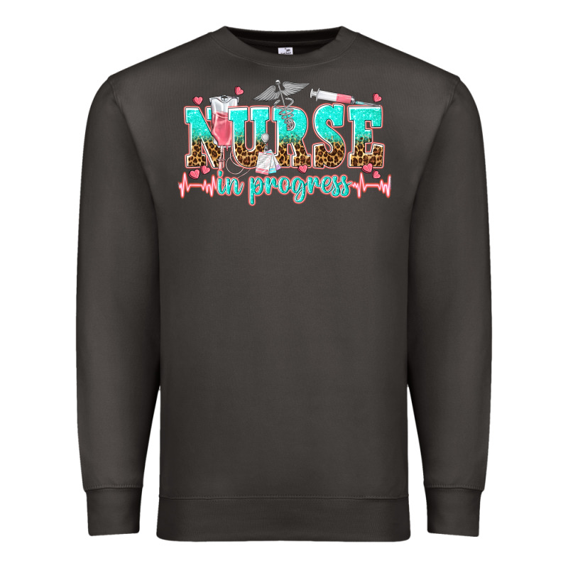 Nurse In Progress Tbw Premium Sweatshirt by texasbilliewilder | Teevron