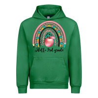Emerald hello 3rd grade Urban Hoodie - JahusDesignShop