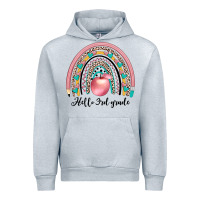 Heather Grey hello 3rd grade Urban Hoodie - JahusDesignShop