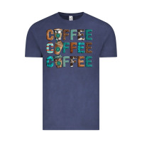 Vintage Denim coffee Vintage Tee - Artiststas