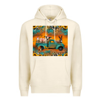 Tofu farm animals truck Premium Hoodie - Jasminsmagicworld