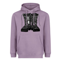 Lavender soldier boots Heavyweight Hoodie - RanaPortraitStore