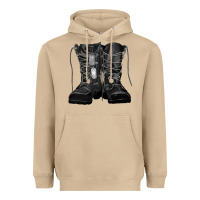 Mushroom soldier boots Heavyweight Hoodie - RanaPortraitStore