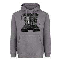 Storm soldier boots Heavyweight Hoodie - RanaPortraitStore