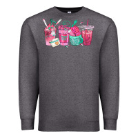 Charcoal Heather nurse fuel coffee cups Premium Sweatshirt - texasbilliewilder