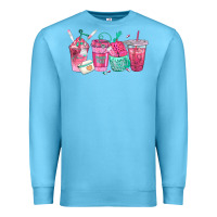Ocean Blue nurse fuel coffee cups Premium Sweatshirt - texasbilliewilder