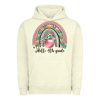 Pigment Pistachio hello 4th grade Urban Hoodie - JahusDesignShop
