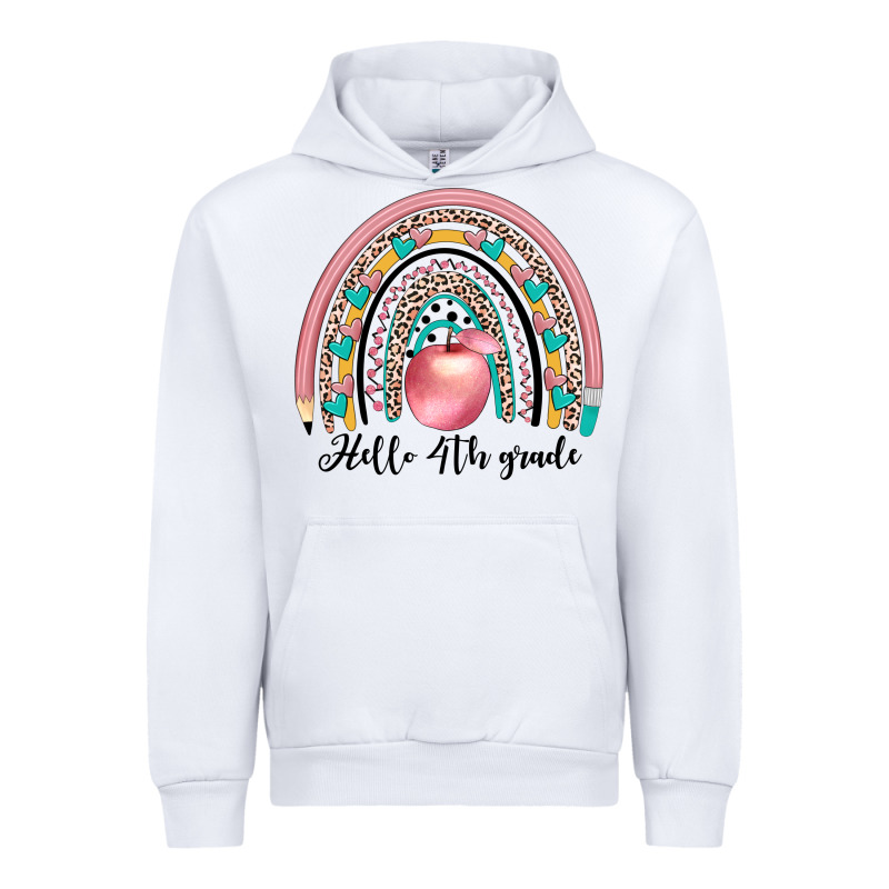 Hello 4th Grade Urban Hoodie by JahusDesignShop | Teevron