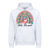 White hello 4th grade Urban Hoodie - JahusDesignShop
