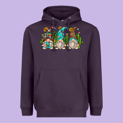 Heavyweight Hoodie cactus gnomes